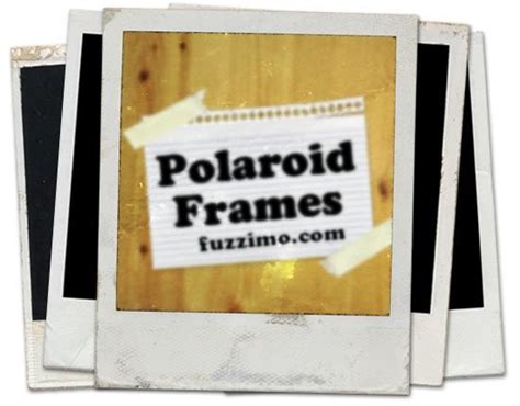 There are 14 unique polaroid blank frames plus 3 backsides. free psd pola frames! | Polaroid frame, Poloroid frame ...