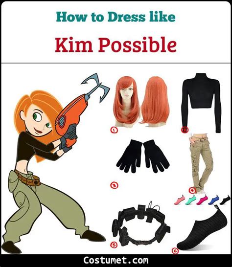 The Best Ideas For Kim Possible Costume Diy Home Family Style And Art Ideas