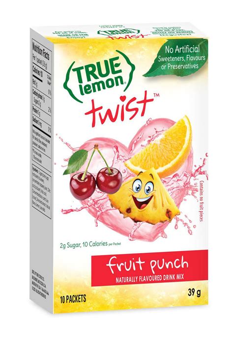True Lemon Twist Fruit Punch Walmart Canada