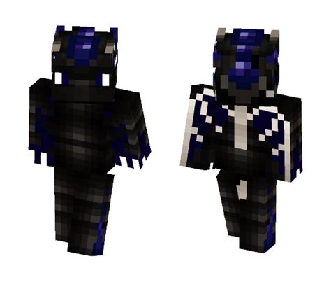 Download Blue Soul Dope Full Dragon Form Minecraft Skin For Free