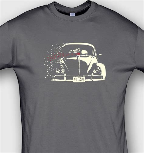 Beetle T Shirt Classic Car Type 1 1302 1200 Artwork Air Cooled Tshirt