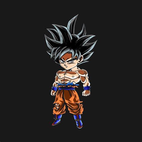 Ultra instinct goku is one of the most highly anticipated dlc characters to join the dragon ball fighterz roster, and on goku's ultra instinct form playable character will be available on may 22nd across all platforms. Goku Ultra Instinct Chibi - Goku - T-Shirt | TeePublic