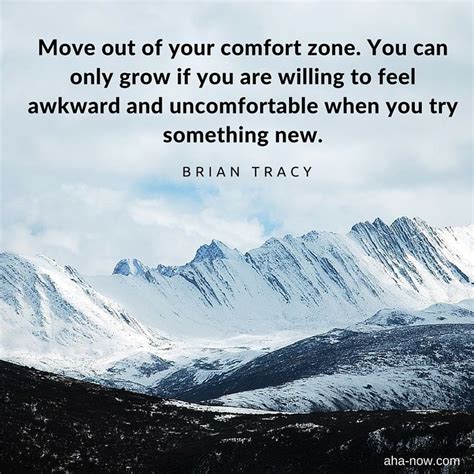 move out of your comfort zone brian tracy daily quotes sayings pictures ladies first
