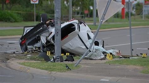 Four Teenagers Killed After Alleged Stolen Car Crashes In Townsville