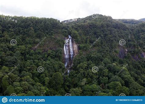 Waterfall In Tropical Forest At Doi Inthanon National Park Thailand