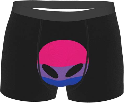 G7m42band78 Mens Soft Boxer Brief Bisexual Alien Mens Underpants At
