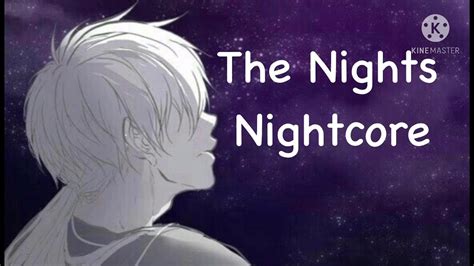 Nightcore The Nights Youtube