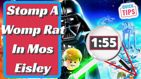 Stomp A Womp Rat In Mos Eisley Lego Star Wars The Skywalker Saga Youtube
