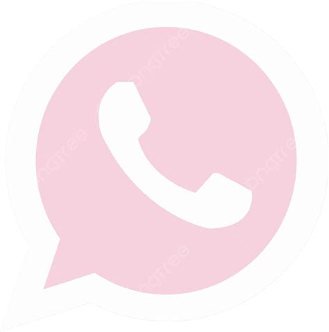 Rosa Whatsapp Symbol Sozialen Medien Symbol Logo Png Und Psd Datei
