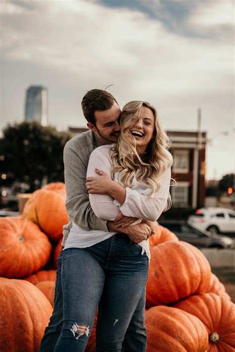 J. Smith Photography - Western Oklahoma Couples Fall Pumpkin Engagement ...