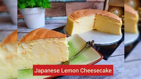 Japanese Lemon Cheesecake Spice And Sweet