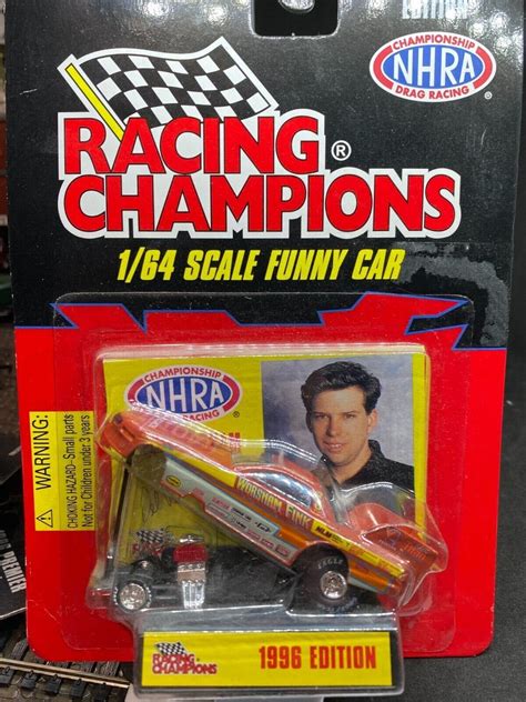 Racing Champions Nhra Funny Car Worsham Fink 164 Scale New Dragster Ebay