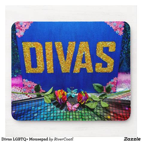 Divas LGBTQ Mousepad Zazzle Com Custom Holiday Card Fun Mouse Pad