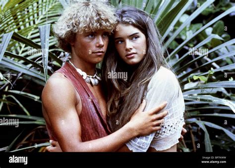 Christopher Atkins And Brooke Shields The Blue Lagoon 1980 Stock Photo