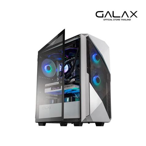 Galax Revolution 01 White Mid Tower Gaming Case Th