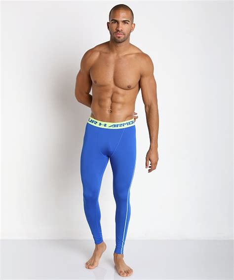 under armour heatgear compression legging ultra blue 1257474 907 free shipping at lasc