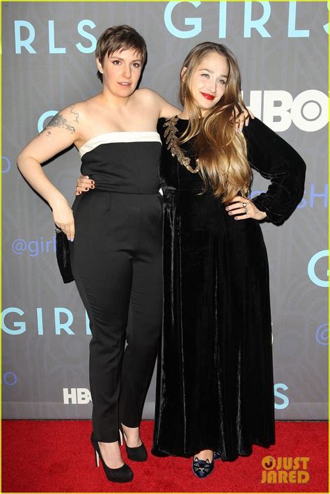 Lena Dunham And Jemima Kirke At The Girls Season 2 Premiere Lena
