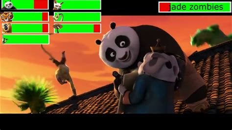 Kung Fu Panda 3 La Pelea Con Los Zombies De Jade Al Estilo Mortal