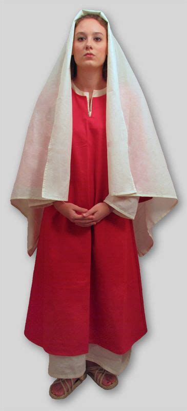 Mary Magdalene Or Village Woman Costume Biblical Clothing Roman Fashion Mary Costume