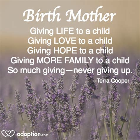 6 Of The Best Quotes About Birth Mothers