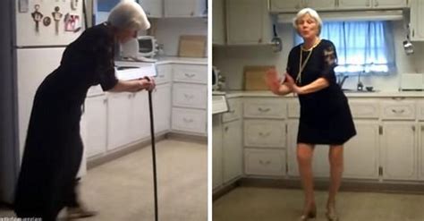 she looks like a 20 year old lady but dances the charleston at the age of 82 check out the video
