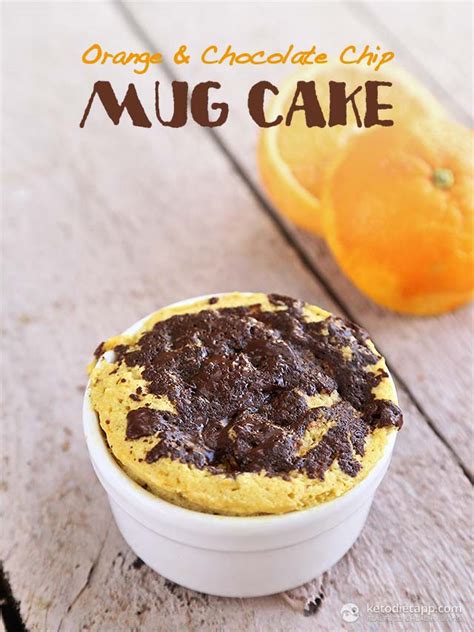 Start by melting your butter in the microwave. Orange & Chocolate Chip Mug Cake | The KetoDiet Blog