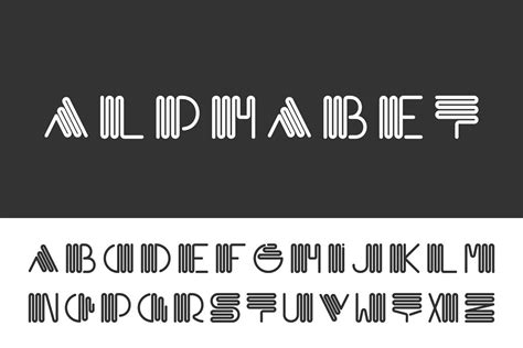 Alphabet Set Creative Font By Expressshop Thehungryjpeg