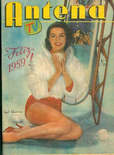 CYD CHARISSE COVER ANTENA ARGENTINA MAGAZINE EBay Cyd Charisse Movie Magazine