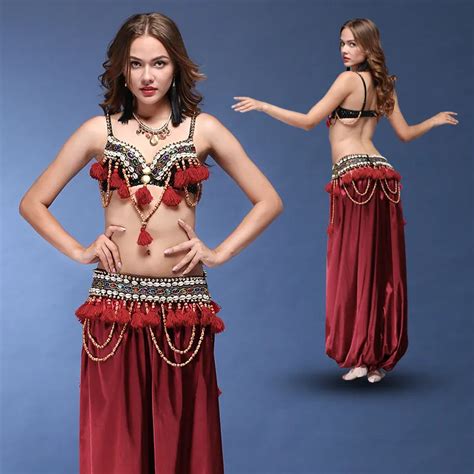 Buy Girls Belly Dance Costumes 3pcs Belly Dancing Suit Girls Belly Dance