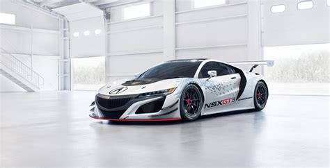 2017 Acura Nsx Gt3 Racecar Ditches Hybrid And Awd Systems Autoevolution