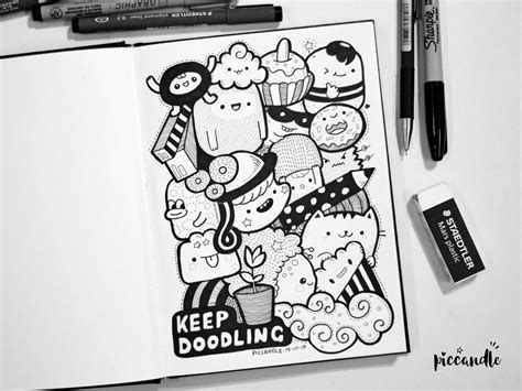Keep Doodling Some Tips Video Cute Doodle Art Pic Candle Doodle