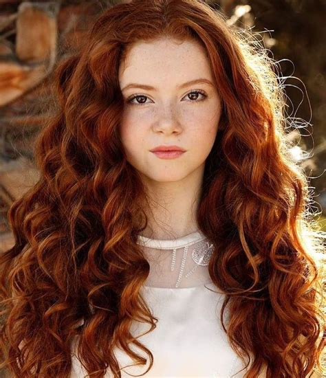 francesca capaldi red curly hair natural red hair curly hair styles