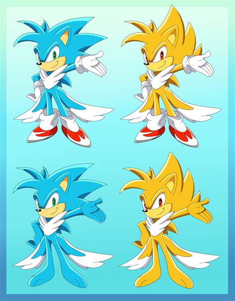 The Fusion Of Sonic And Tails By Hker021 On Deviantart