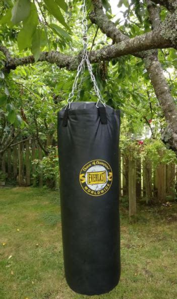 How To Hang A Punching Bag From A Tree