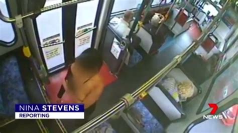 Woman Strips Naked And Pole Dances On Sydney Bus Video Daily Telegraph