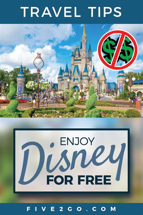 FREE and CHEAP Disney World Hacks - Five2Go | Disney cheap, Disney world, Disney world tips and ...