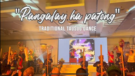 Pangalay Ha Patong Traditional Tausug Dance Champion Alied