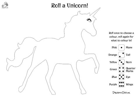 Roll A Unicorn Dynamic Dad