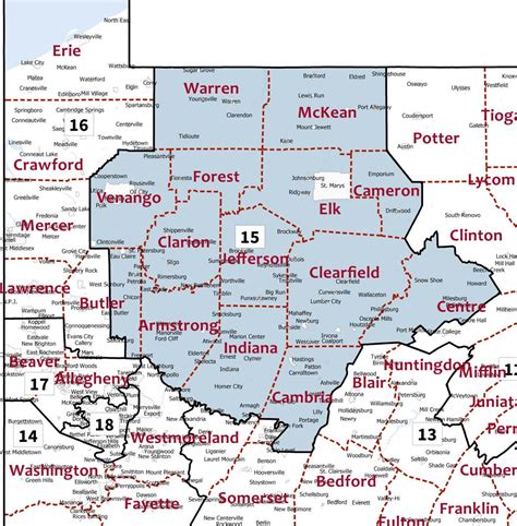What Redrawn Congressional Map Means For Cambria Somerset Counties