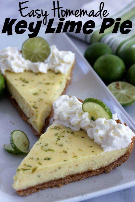 How To Make Homemade Key Lime Pie Super Easy Recipe