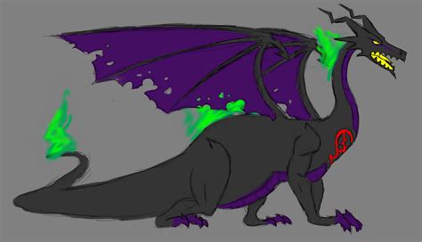 Request Maleficent Dragon Heartless Concept By Reversecrown On Deviantart