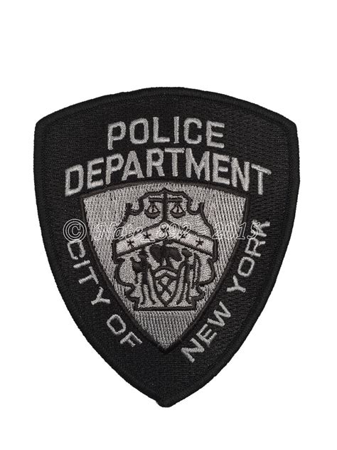 Subdued Nypd Subdued Nypd Patch Patch Collector Flickr