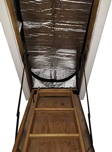 Attic Stairs Insulation Cover For Pull Down Stair 25 X 54 X 11 R Value 15 6 Extra Thick Fire