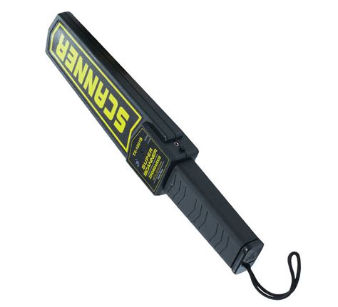 Rechargeable Battery Guard Security Portable Metal Detector Wand