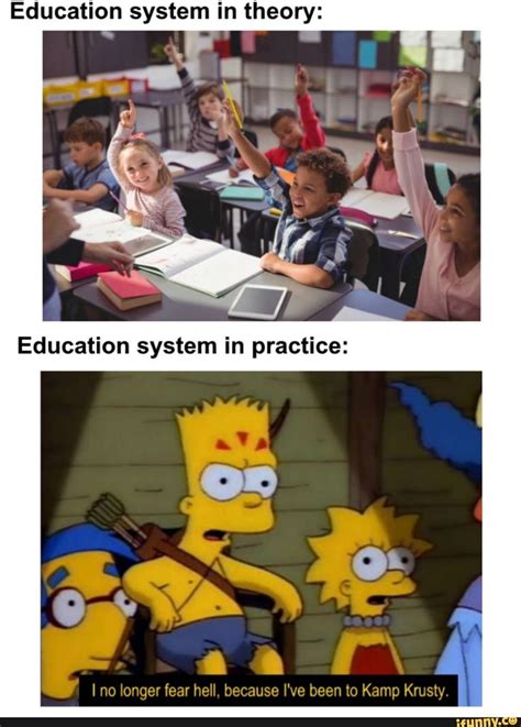 Education System In Theory Ifunny Education System Funny