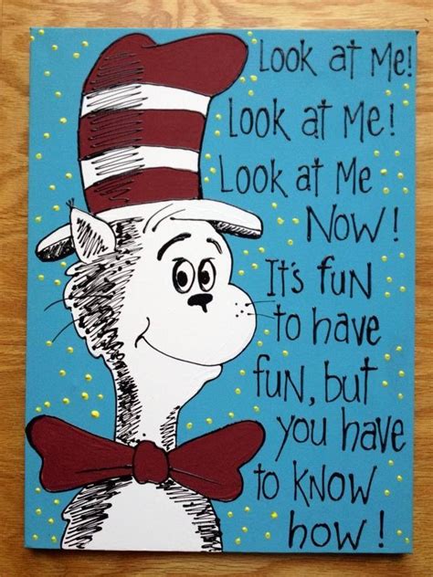 Dr Seuss Quote Painting For Teacher And Classroom Naptimedesignsjd