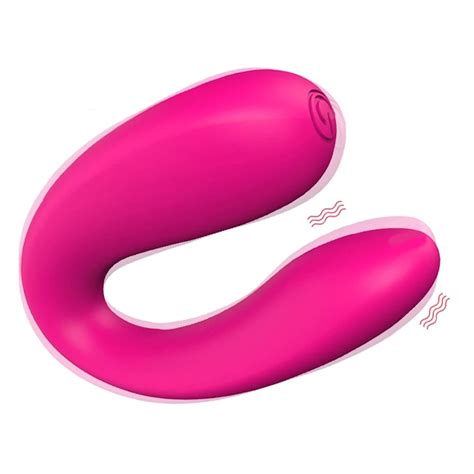 Imimi U Shape Dildo Vibrator G Spot Clitoris Stimulator Couple Vibrator
