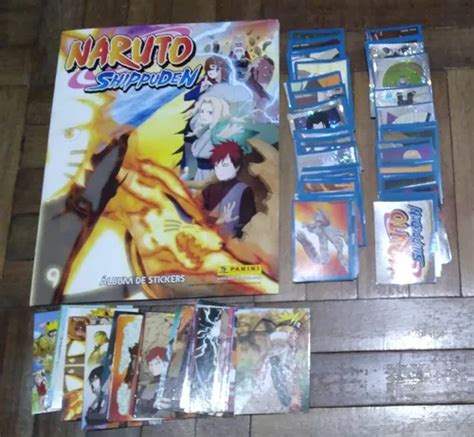 Album Figuritas Panini Naruto Completo 50 Cartas Cuotas sin interés