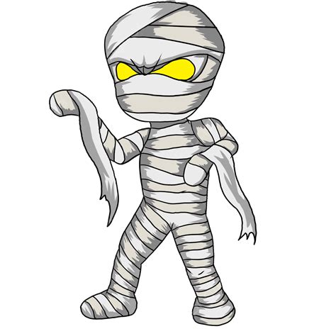 Mummy Head Clipart Transparent Png Hd Big Head Standing Mummy With