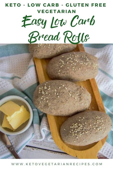 Step 2 turn dough onto a lightly floured surface. Easy Low Carb Bread Rolls | Recipe | Low carb bread, High ...